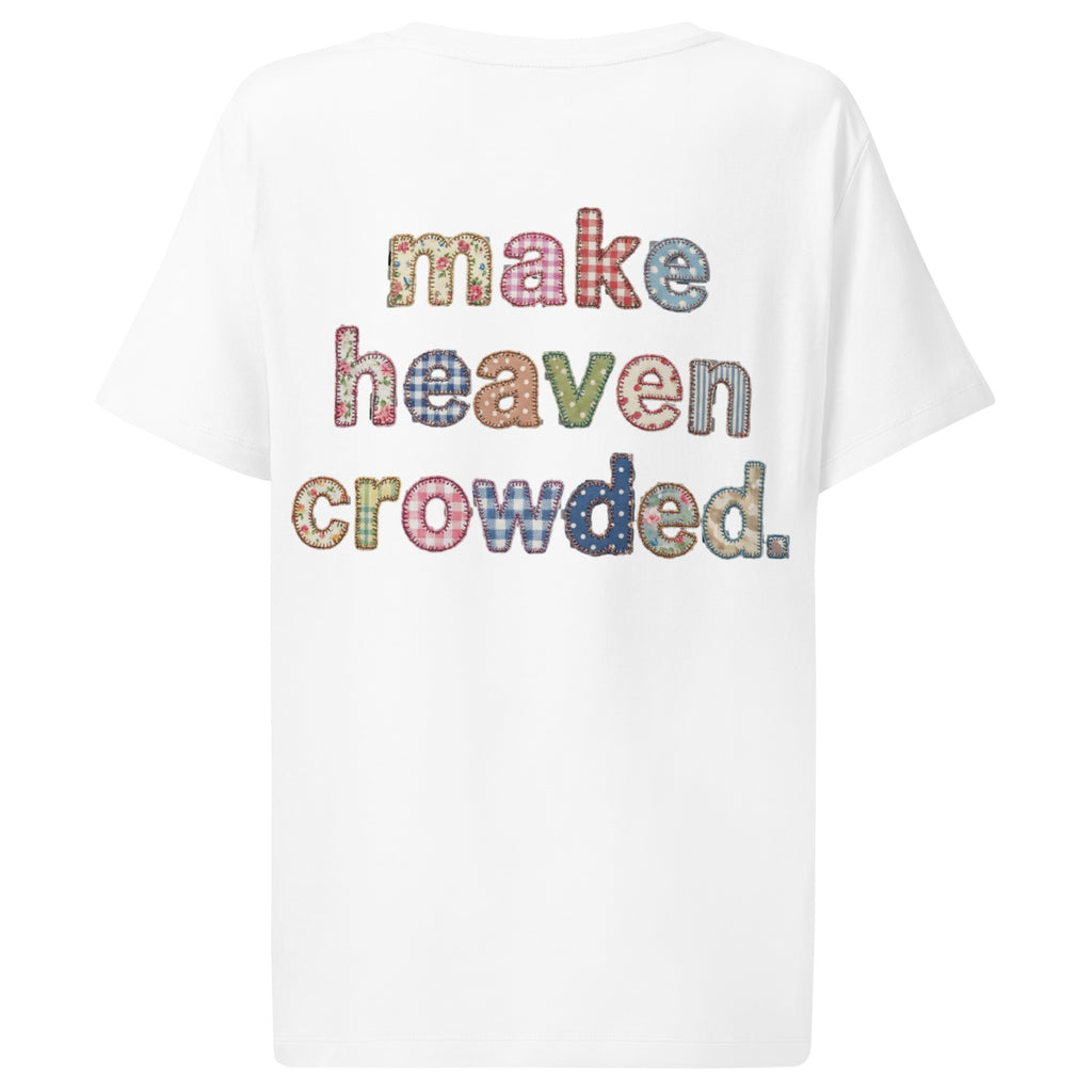Women’s organic ribbed neck t-shirt - Seedandsoulful