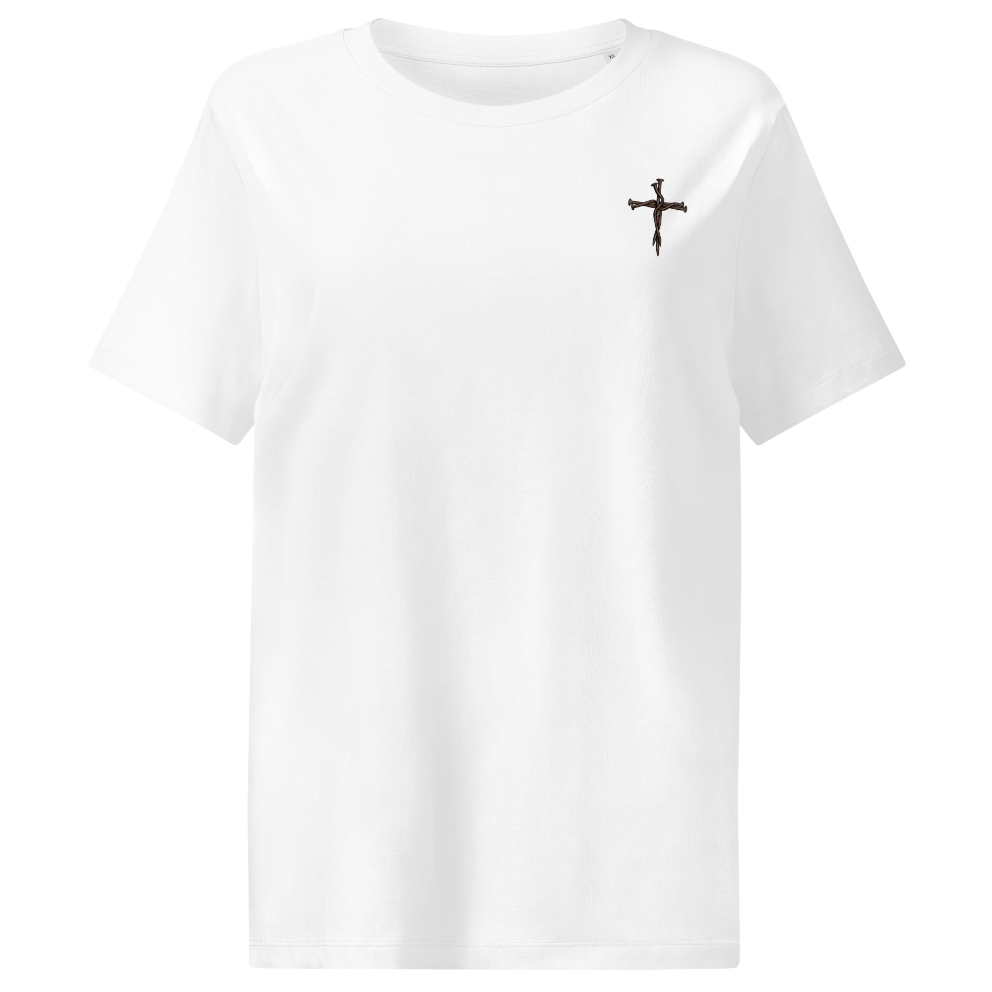 Women’s organic ribbed neck t-shirt - Seedandsoulful