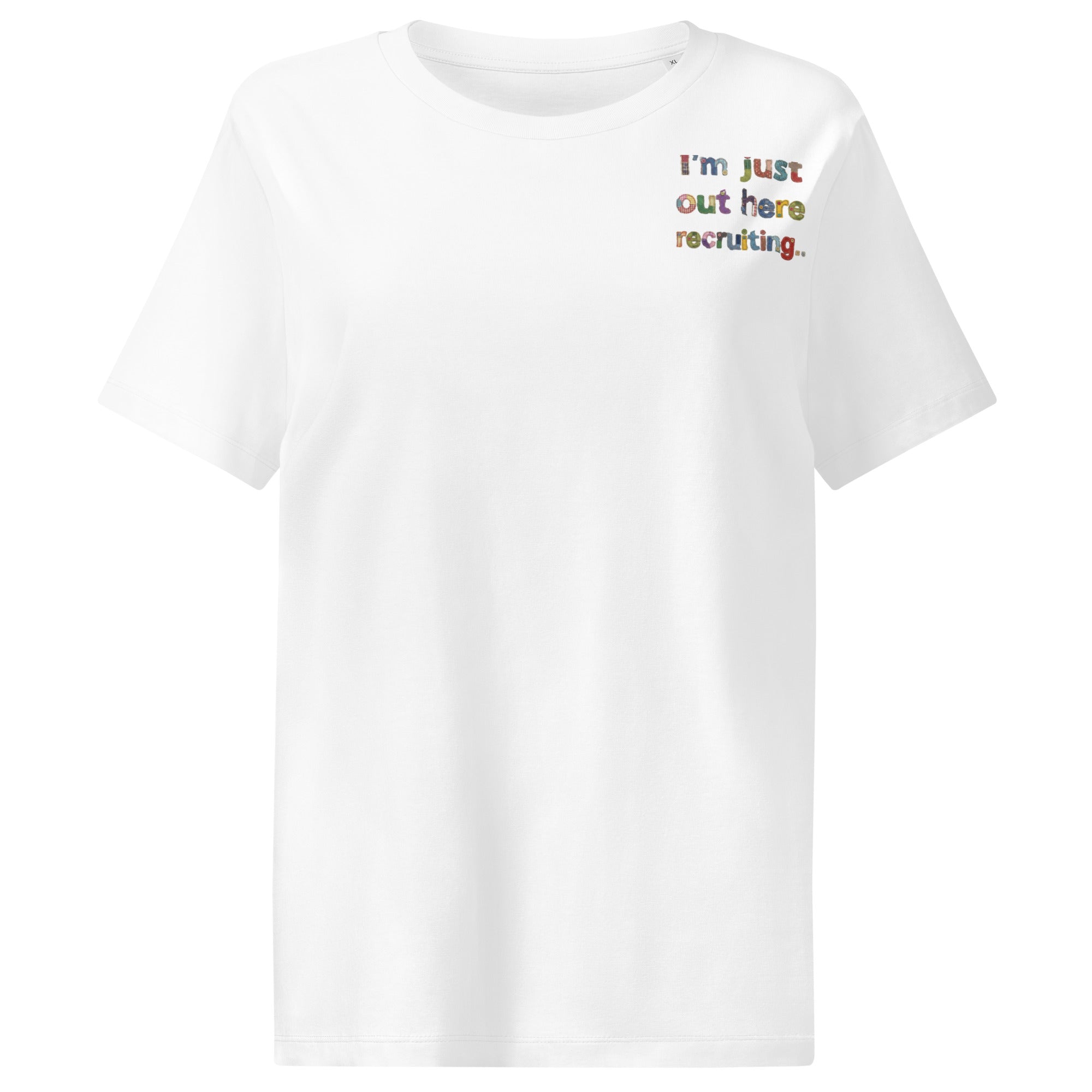 Women’s organic ribbed neck t-shirt - Seedandsoulful