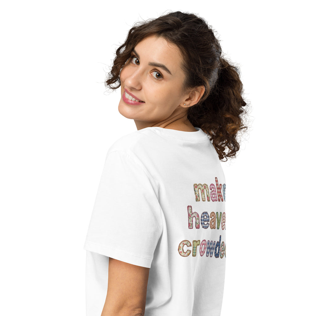 Women’s organic ribbed neck t-shirt - Seedandsoulful
