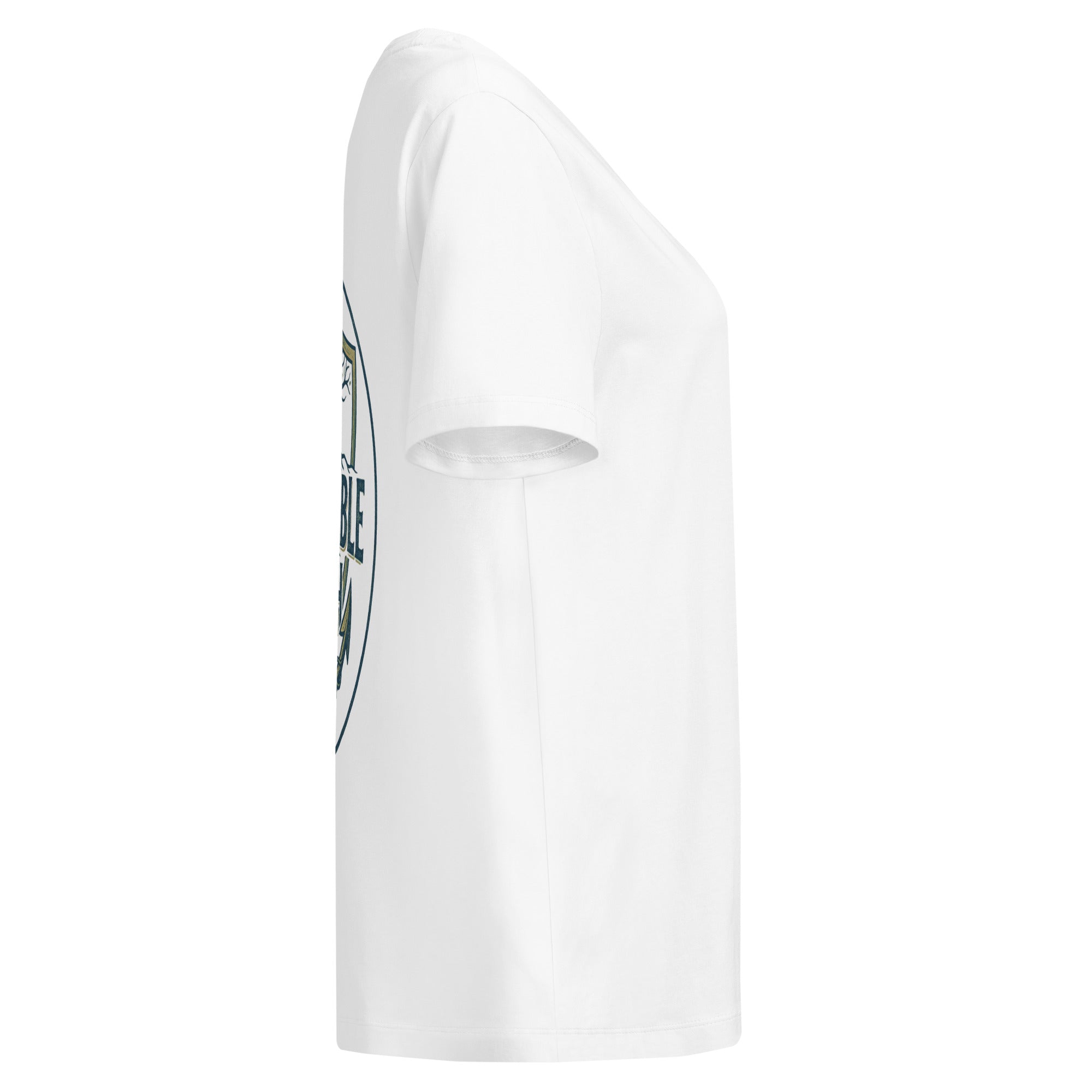 Women’s organic ribbed neck t-shirt - Seedandsoulful