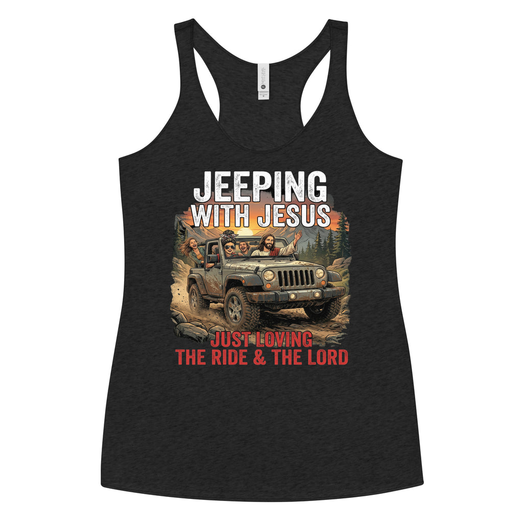 Women's Faith Racerback Tank | Seedandsoulful Soft Tri - Blend Top - Seedandsoulful