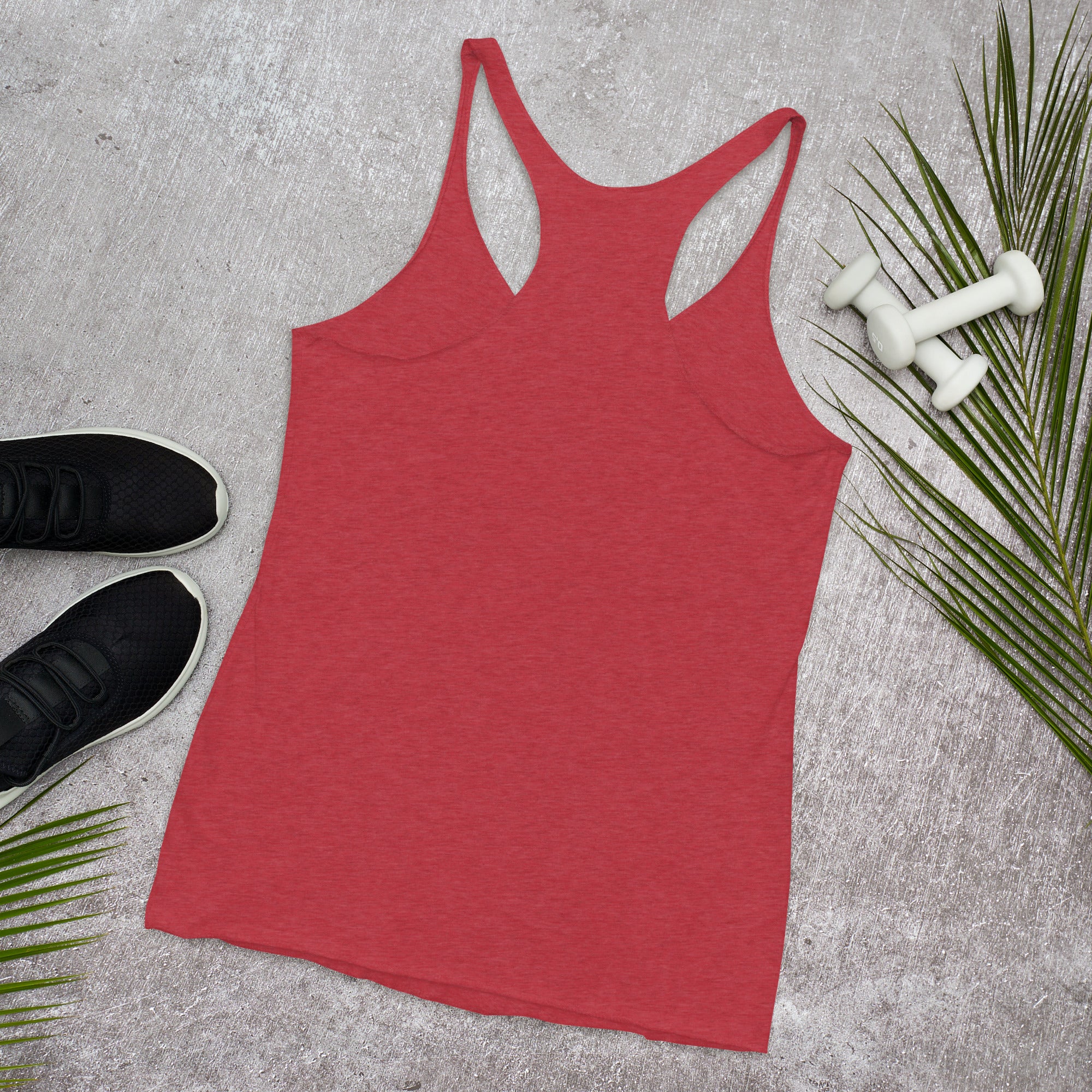 Women's Faith Racerback Tank | Seedandsoulful Soft Tri - Blend Top - Seedandsoulful