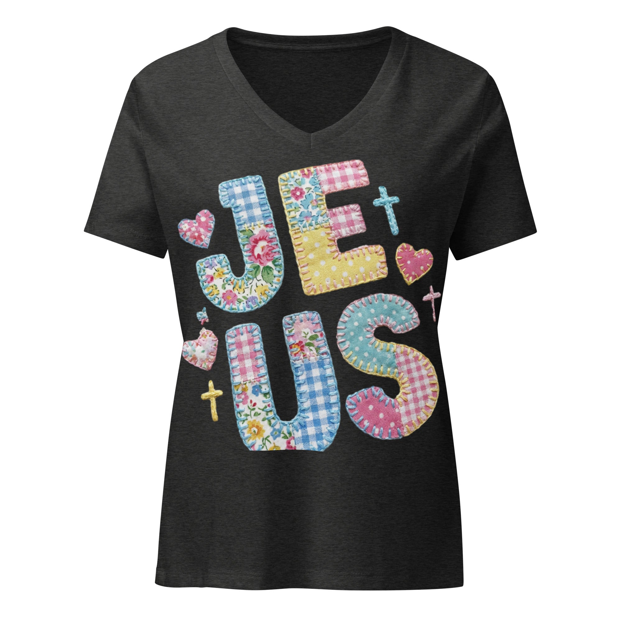 Women’s relaxed v - neck t-shirt - Seedandsoulful