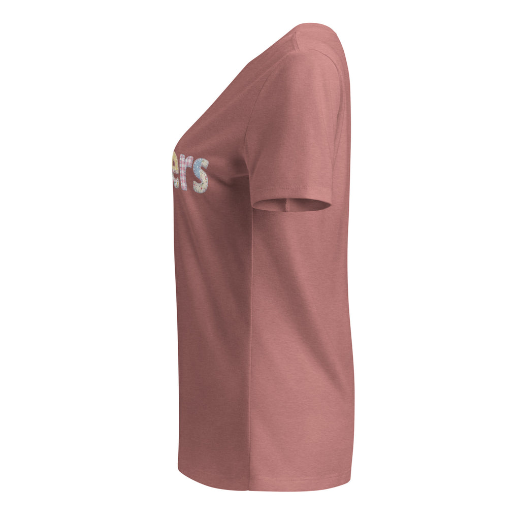Women’s relaxed v - neck t-shirt - Seedandsoulful