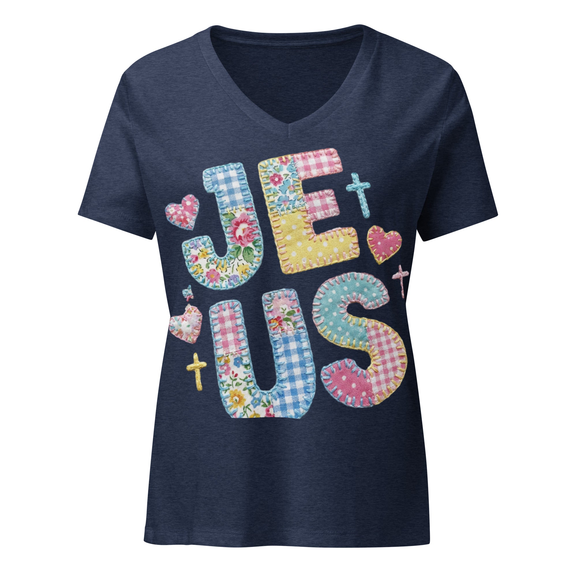 Women’s relaxed v - neck t-shirt - Seedandsoulful