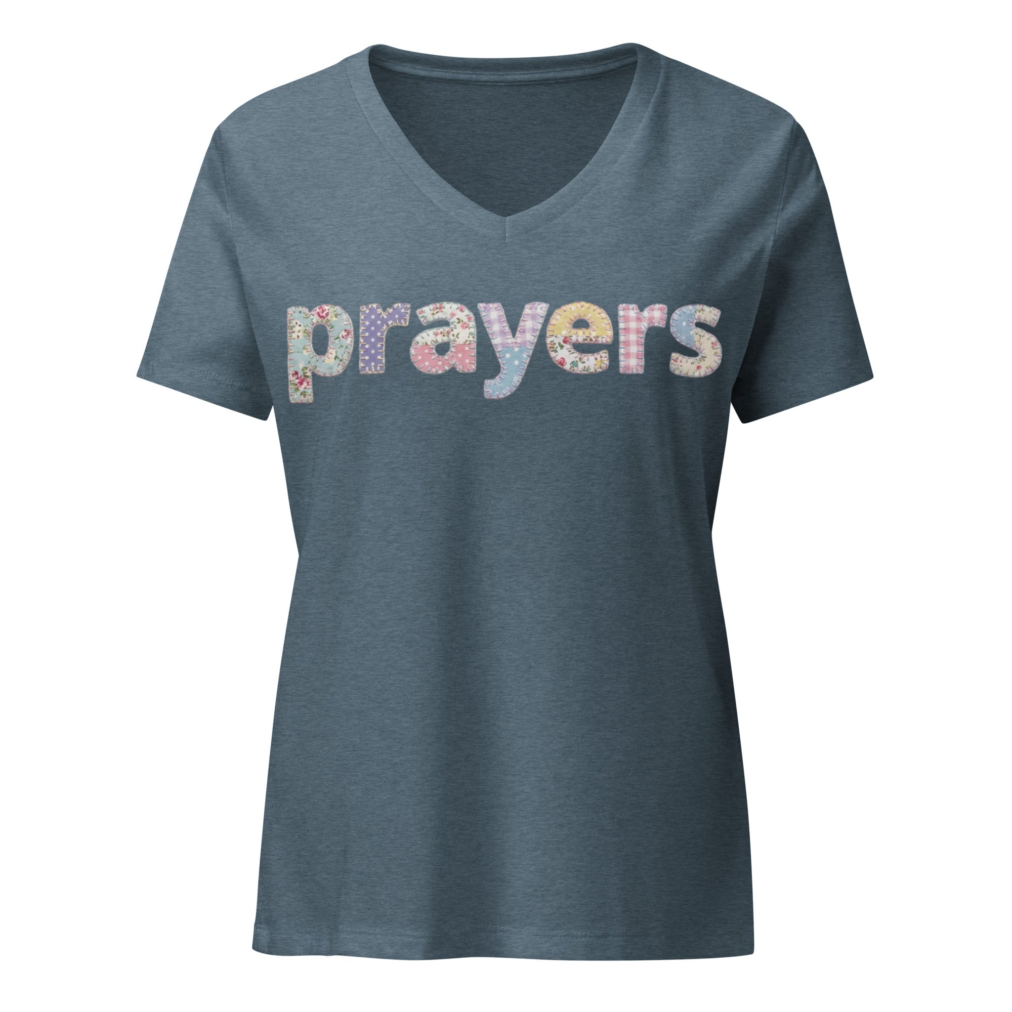 Women’s relaxed v - neck t-shirt - Seedandsoulful