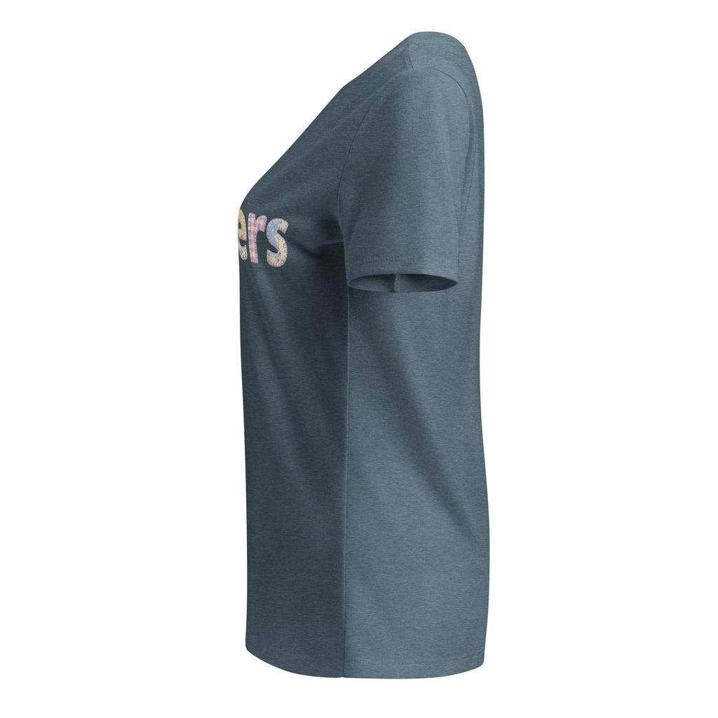 Women’s relaxed v - neck t-shirt - Seedandsoulful