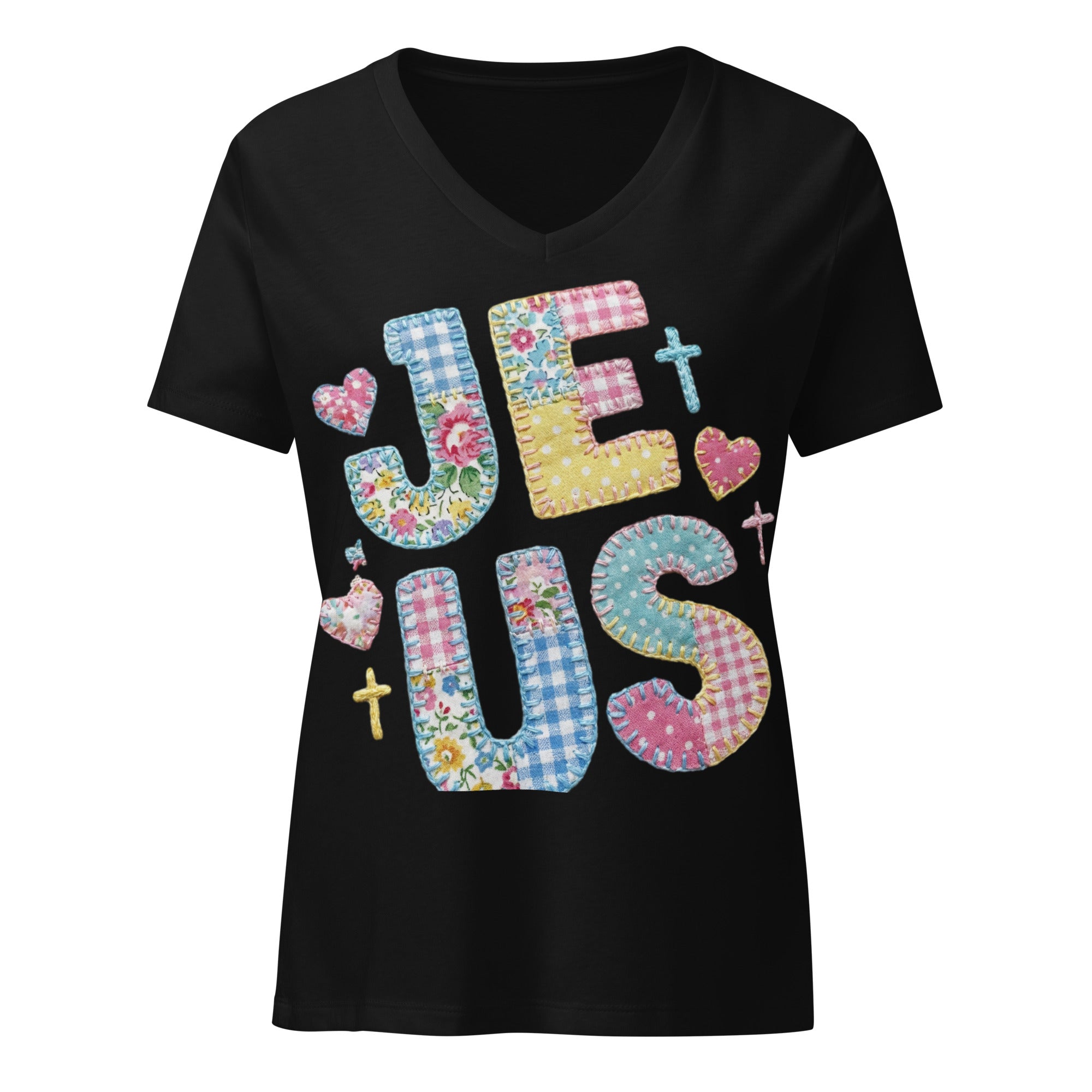 Women’s relaxed v - neck t-shirt - Seedandsoulful