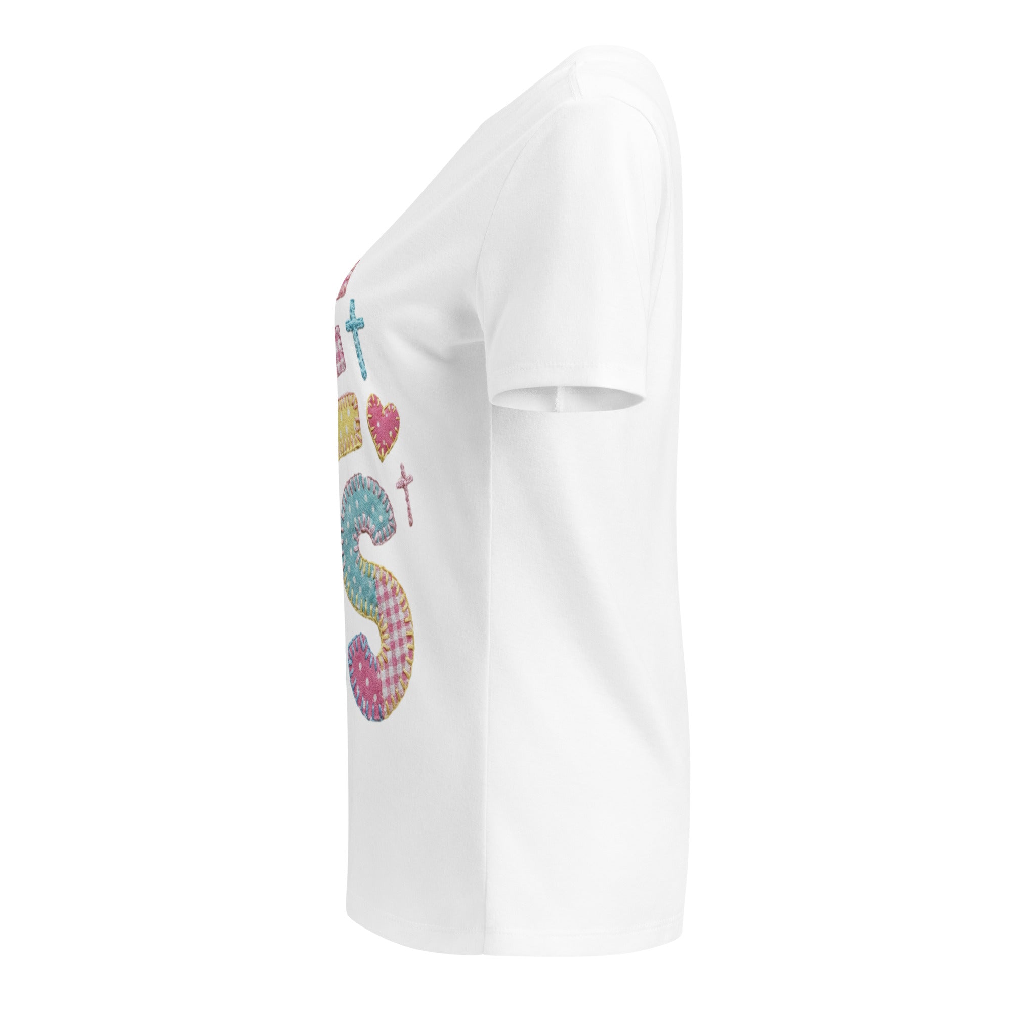 Women’s relaxed v - neck t-shirt - Seedandsoulful