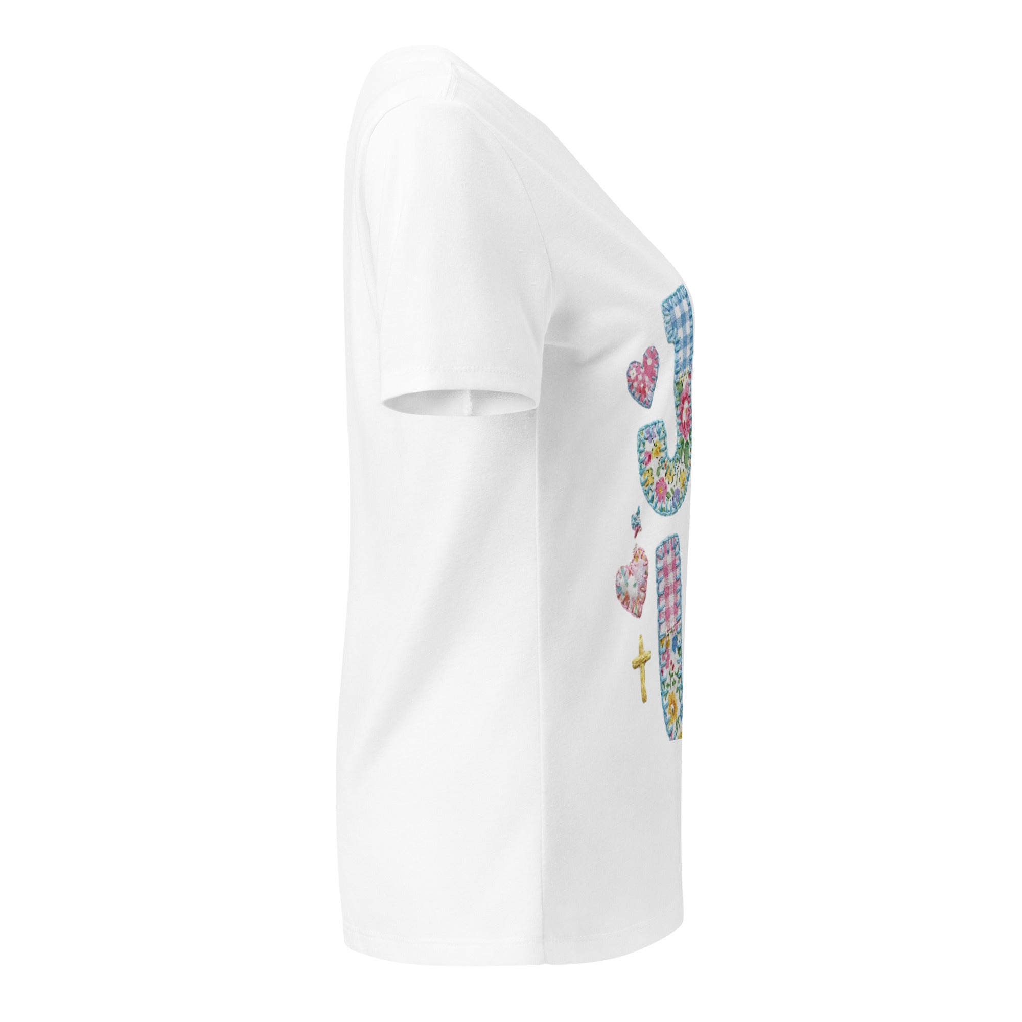 Women’s relaxed v - neck t-shirt - Seedandsoulful