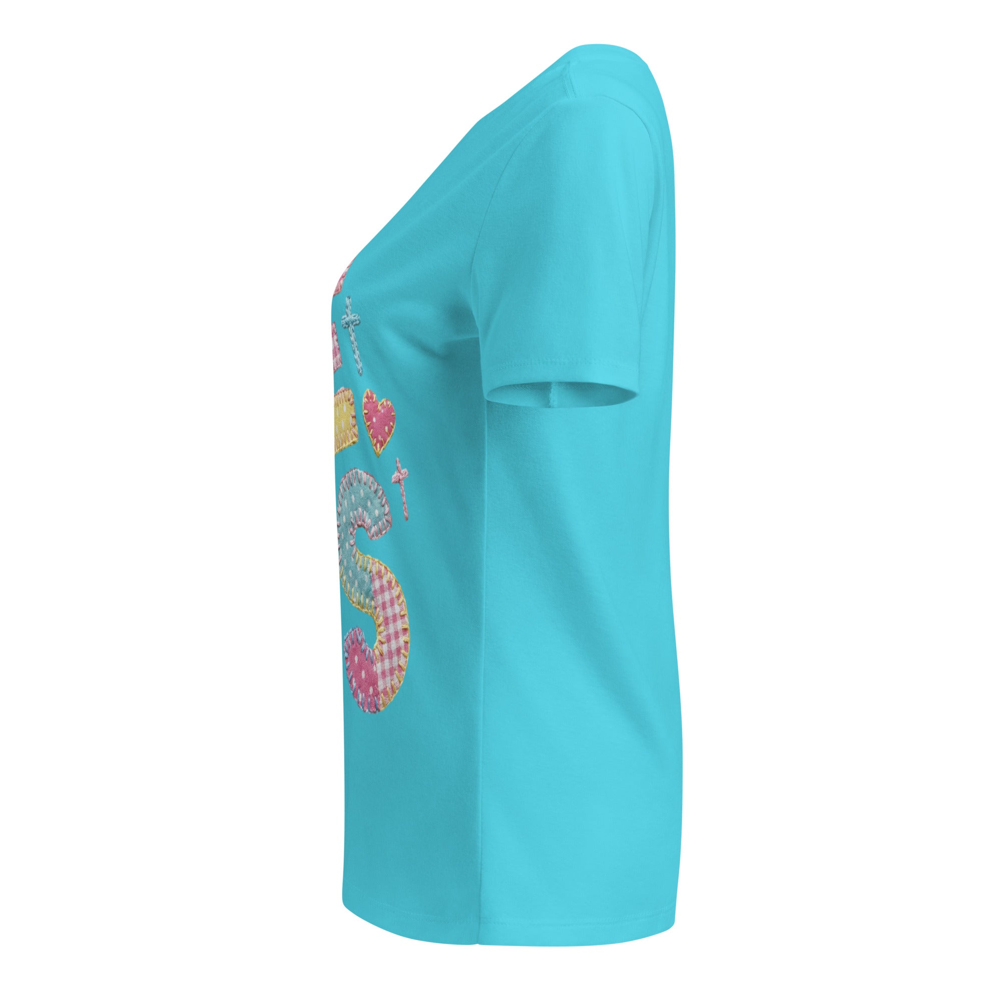 Women’s relaxed v - neck t-shirt - Seedandsoulful