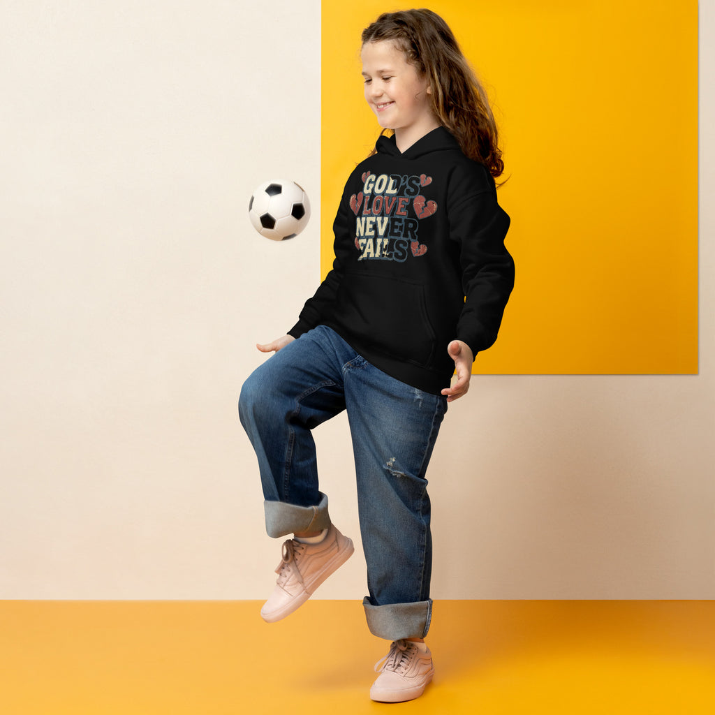 Youth Faith Hoodie | Seedandsoulful Heavy Blend Christian Pullover - Seedandsoulful