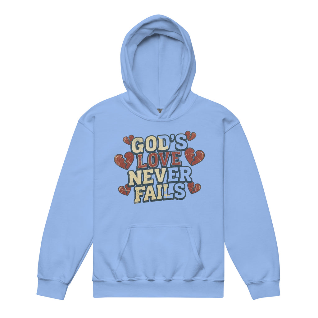 Youth Faith Hoodie | Seedandsoulful Heavy Blend Christian Pullover - Seedandsoulful