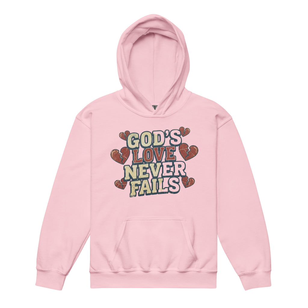 Youth Faith Hoodie | Seedandsoulful Heavy Blend Christian Pullover - Seedandsoulful