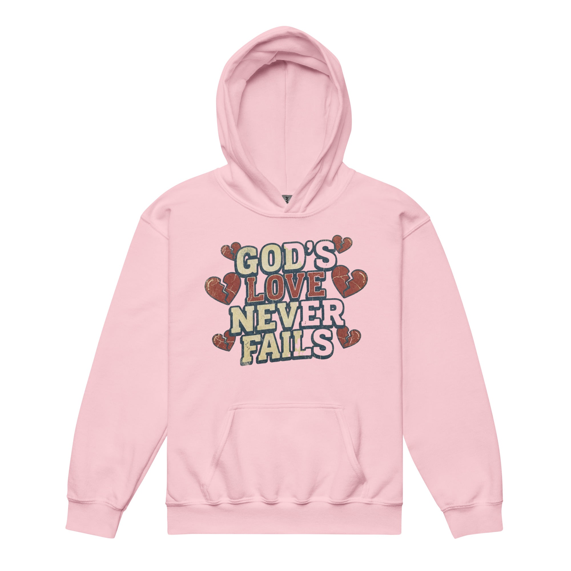 Youth Faith Hoodie | Seedandsoulful Heavy Blend Christian Pullover - Seedandsoulful