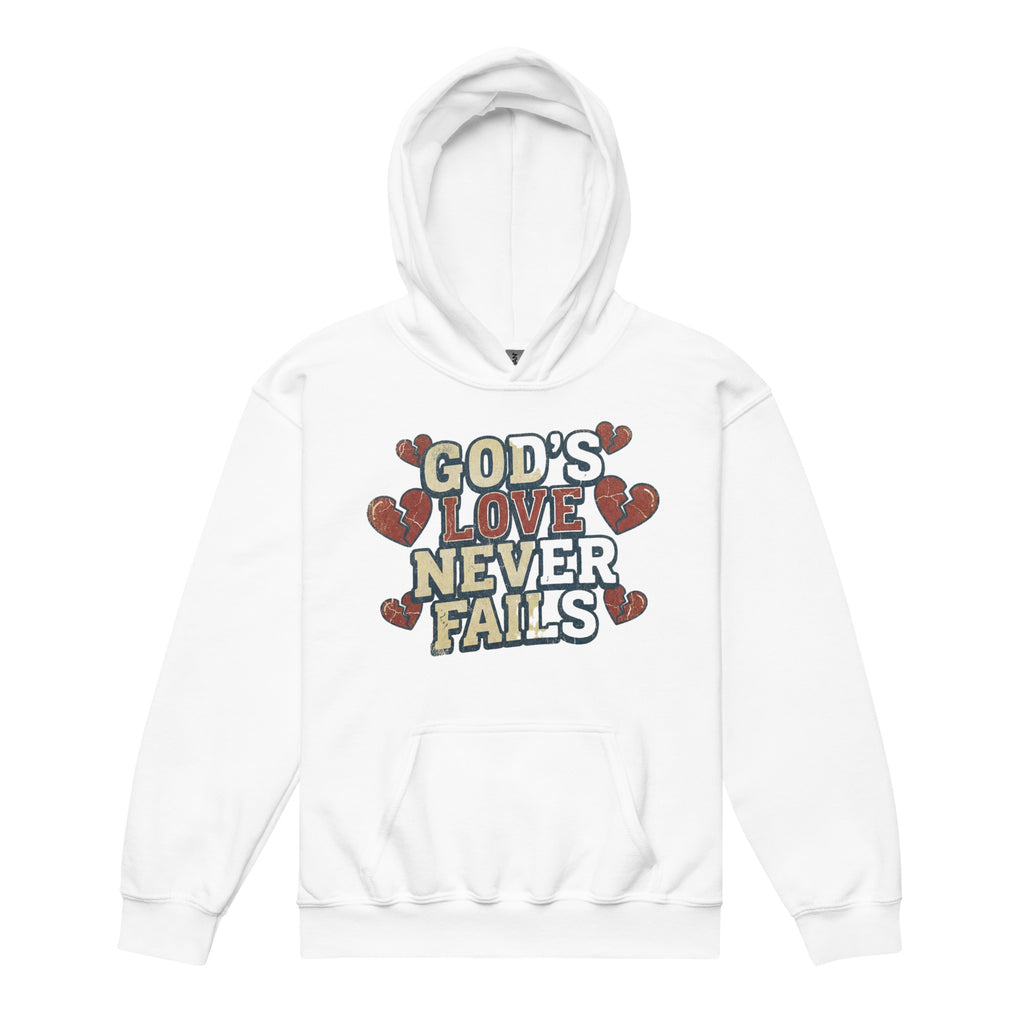 Youth Faith Hoodie | Seedandsoulful Heavy Blend Christian Pullover - Seedandsoulful